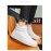 Autumn And Winter 2025 Men’s Shoes Lovers All White Shoes High Top Board Shoes