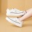 Women's Solid Color Casual Sneakers - Comfortable Lace Up Low-top Walking Shoes