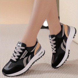 Women's Colorblock Slip On Casual Sneakers - Low-top Wear-resistant Non-slip Outdoor Shoes