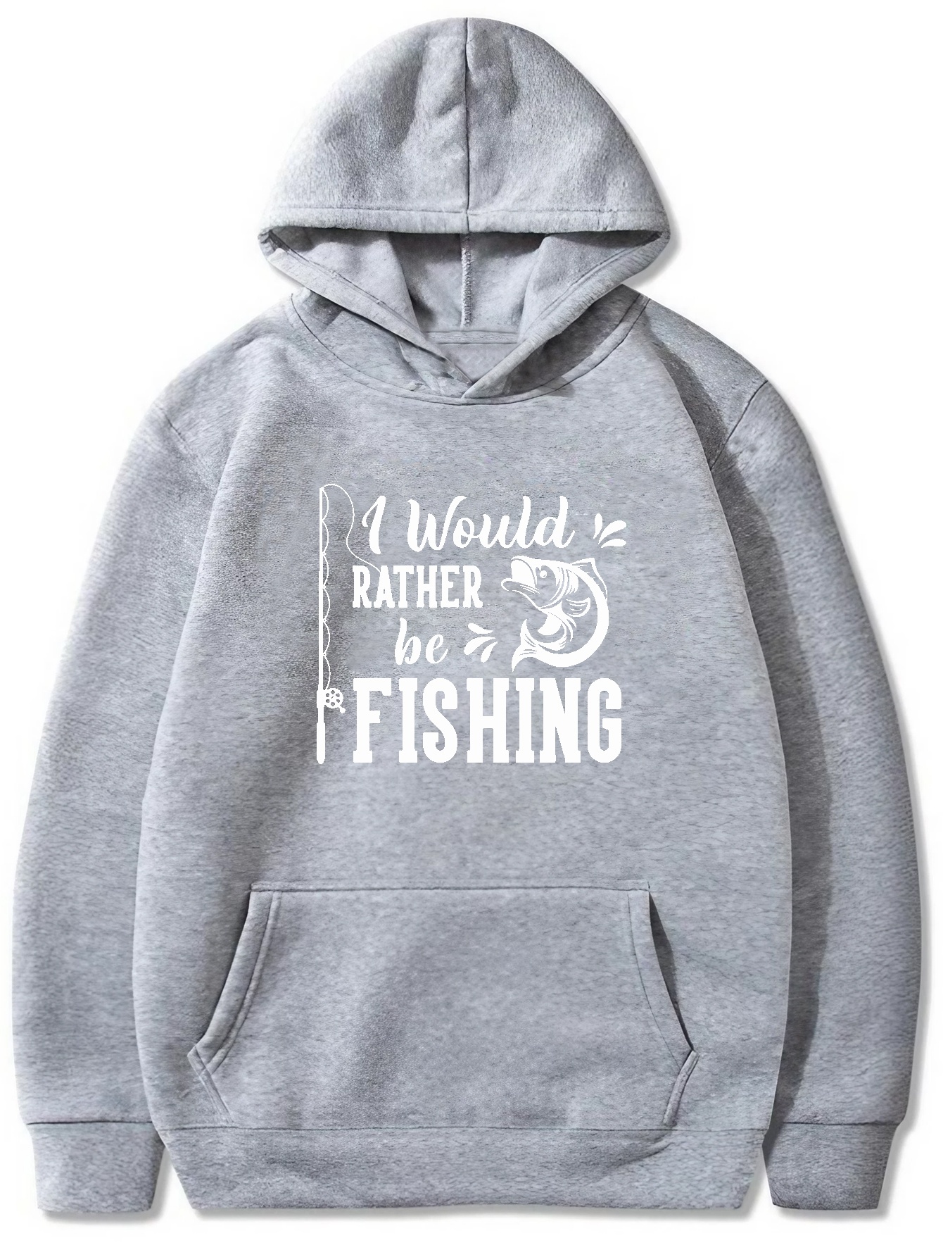 fish pattern and letter print hoodie cool hoodies for men mens casual graphic design pullover hooded sweatshirt with kangaroo pocket streetwear for winter fall as gifts details 15